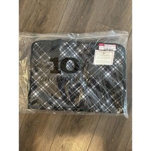 Thirty-One market thermal tote Pick Me Plaid New
